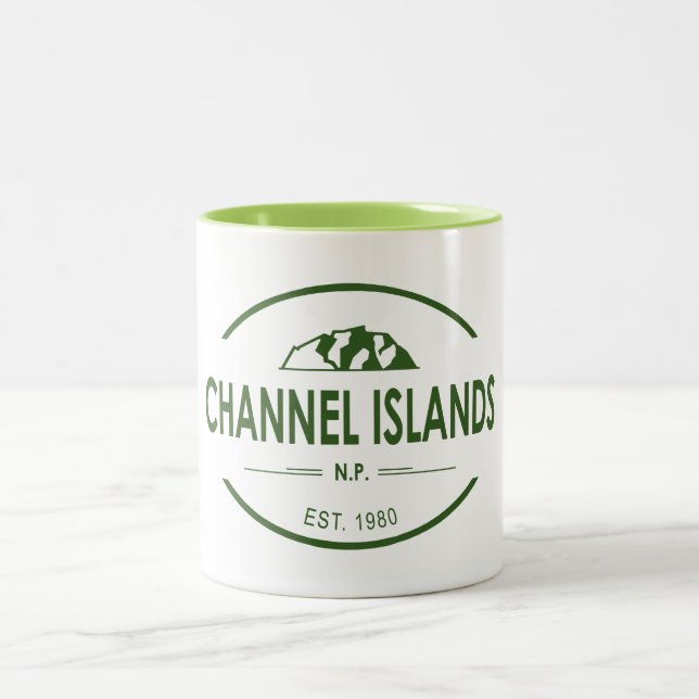 Channel Islands National Park Zweifarbige Tasse (Mittel)
