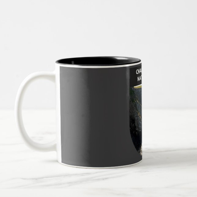 Channel Islands National Park Zweifarbige Tasse (Links)