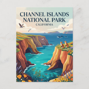 Channel Islands Nationalpark Kalifornien Postkarte