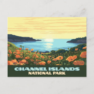 Channel Islands Nationalpark Kalifornien Schmuggle Postkarte