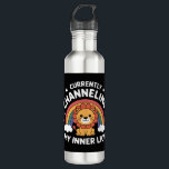 Channel The Mighty Lion And Live Your Best  Edelstahlflasche<br><div class="desc">Channel The Mighty Lion And Live Your Best</div>