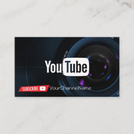 Channel-Werbekarte Visitenkarte