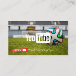Channel-Werbekarte Visitenkarte