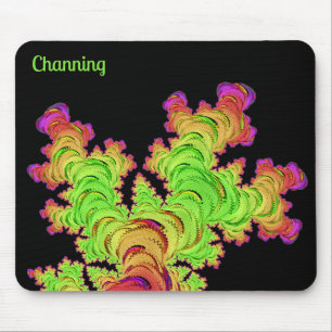 CHANNING ~ Helle Fluoreszenz ~ Ozeanische Schönhei Mousepad