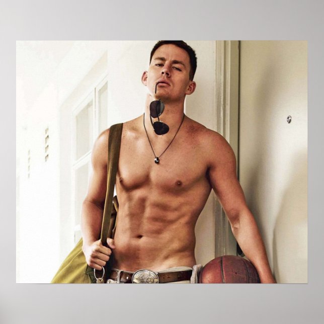 CHANNING TATUM SHIRTLESS POSTER (Vorne)