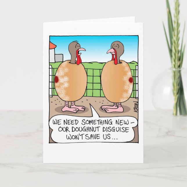 Channukah et Thanksgiving - Carte (Devant)