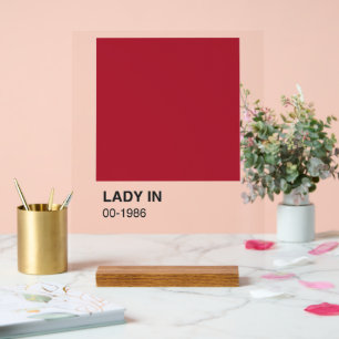 Chanson couleur rouge dame - Arrière - plan clair