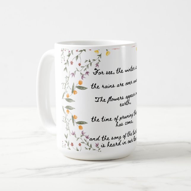 Chanson de chansons - Mug (Devant gauche)