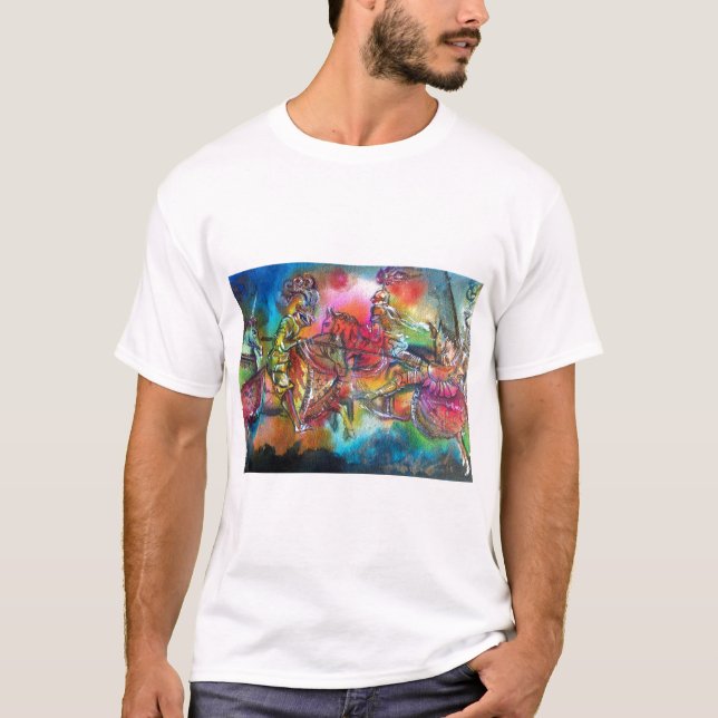 CHANSON DE ROLAND, MITTELALTERLICHE ÜBERNACHTUNGEN T-Shirt (Vorderseite)