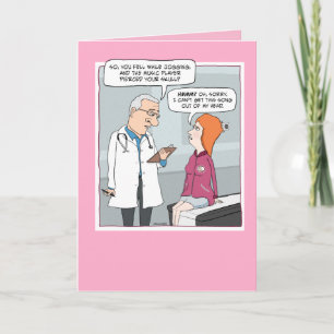 Chanson drôle dans ma tête Carte d'anniversaire