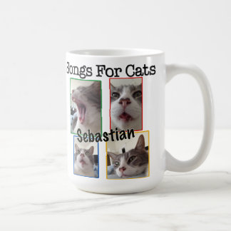 Chansons pour des chats - tasse de café de