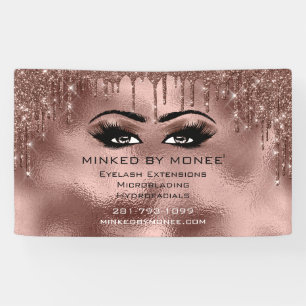 Chantelle Eyelash Brows Makeup Artist Tropfen Banner