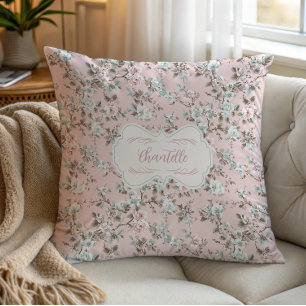Chantelle Pink Vintage Rose Kissen