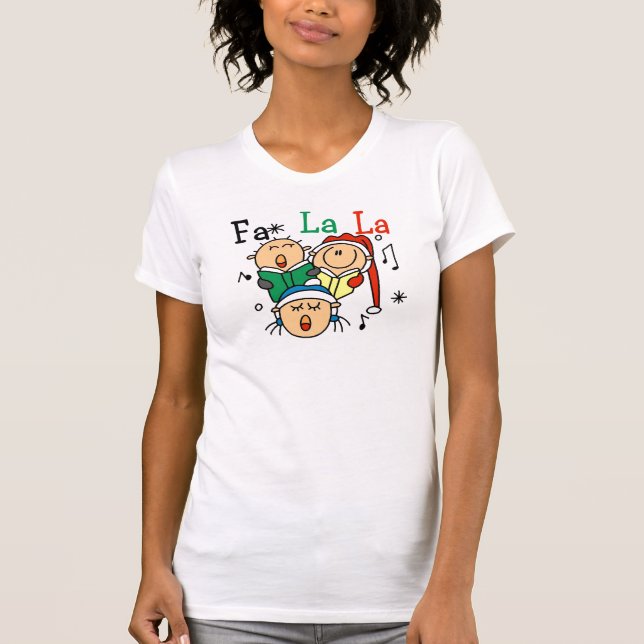 Chanter des chansons de Noël Tshirts et cadeaux (Devant)
