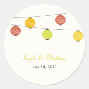 Chanter les lanternes Favoriser les autocollants o