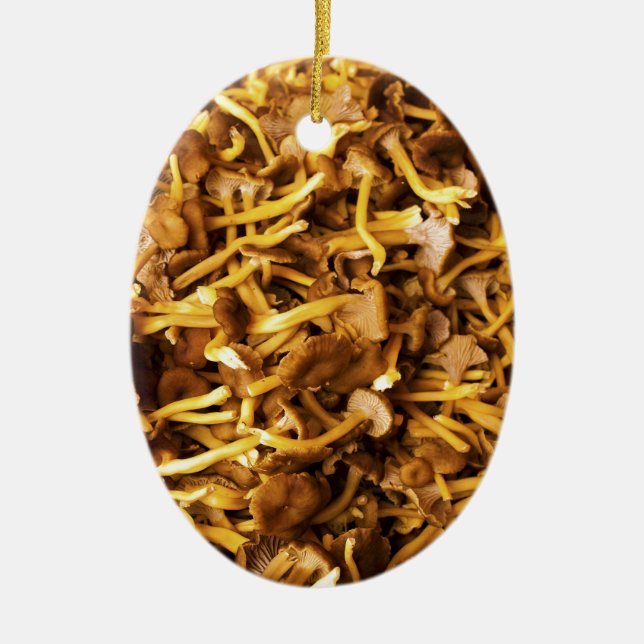 Chanterelles in Hakaniemi Market Hall Keramikornament (Vorne)