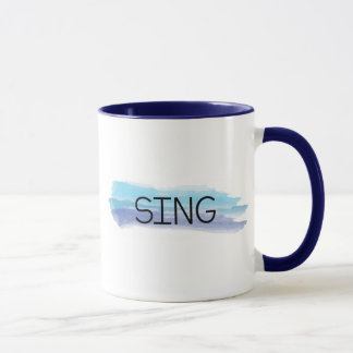CHANTEZ LA TASSE d'AQUARELLE pour des PROFESSEURS