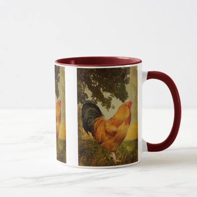 Chanticleer-Hahn-Tasse Tasse (Rechts)
