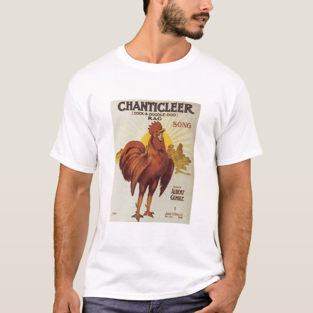 Chanticler Vintag Songbook Cover T-Shirt (Vorderseite)