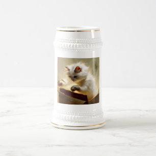 Chantilly-Tiffany Cat Bierglas