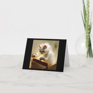 Chantilly-Tiffany Cat Karte