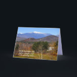 Chanukah Card Feiertagskarte<br><div class="desc">Das ist New Hampshire Mt. Washington,  der höchste Berg im Osten.</div>