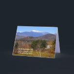 Chanukah Card Feiertagskarte<br><div class="desc">Das ist New Hampshire Mt. Washington,  der höchste Berg im Osten.</div>