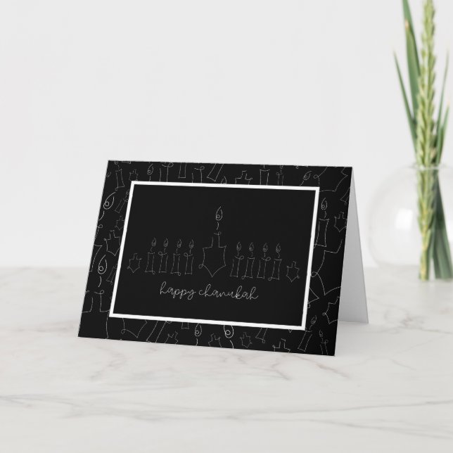Chanukah Card Karte (Vorderseite)