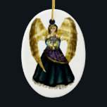 Chanukah Engel Keramikornament<br><div class="desc">Ursprüngliche Kunst durch Thedustyphoenix.</div>