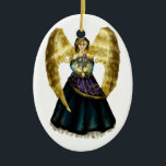 Chanukah Engel Keramikornament<br><div class="desc">Ursprüngliche Kunst durch Thedustyphoenix.</div>