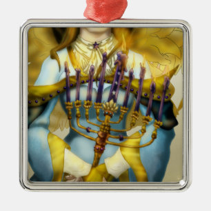 Chanukah Engel Ornament Aus Metall