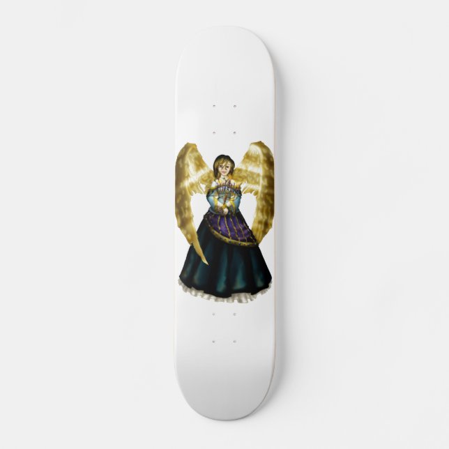 Chanukah Engel Skateboard (Vorderseite)
