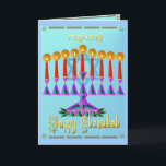Chanukah Feiertagskarte<br><div class="desc">Joyous Chanukah</div>
