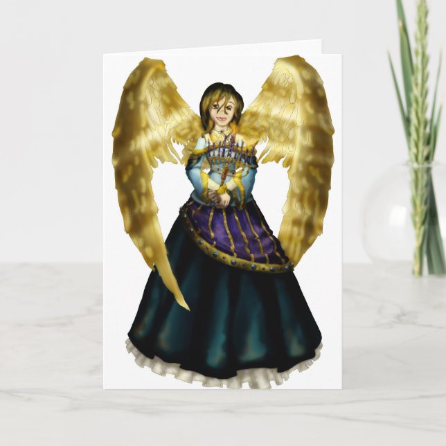 Chanukah Feiertagskarte (Vorderseite)