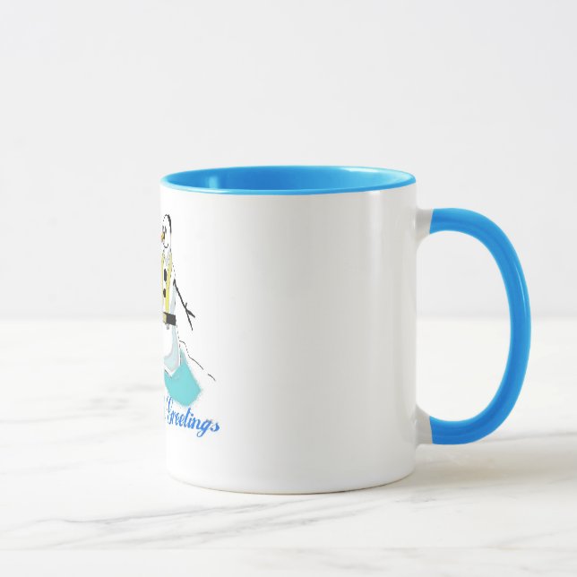 Chanukah Grüße Tasse (Rechts)