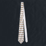 Chanukah Katzen-Krawatte Krawatte<br><div class="desc">PRLimages ist eine Abteilung der Malereien durch Rachel Lowry.</div>
