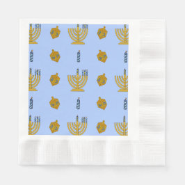 Chanukah napkins serviette