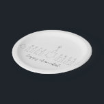 Chanukah Pappteller<br><div class="desc">Chanukah verdient etwas mehr - etwas Besonderes! Dieses Design zeichnet sich durch eine wunderschöne, vereinfachende, minimalistische Ästhetik mit moderner Touch und einem zarten Flair aus. Celebrate Chanukah mit koordinierender Dekoration und gifting Accessoires. Machen Sie dieses Jahr ein Chanukah zu erinnern!</div>