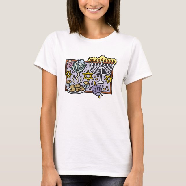 Chanukah Party T-Shirt (Vorderseite)