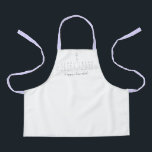 Chanukah-Schürze Schürze<br><div class="desc">Chanukah verdient etwas mehr - etwas Besonderes! Dieses Design zeichnet sich durch eine wunderschöne,  vereinfachende,  minimalistische Ästhetik mit moderner Touch und einem zarten Flair aus. Celebrate Chanukah mit koordinierender Dekoration und Geschenkartikel. Machen Sie dieses Jahr ein Chanukah zu erinnern!</div>