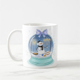 Chanukah Snow Globe Kaffeetasse