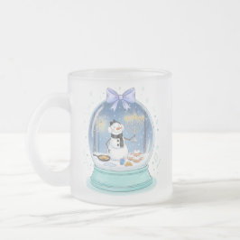 Chanukah Snow Globe Mattglastasse