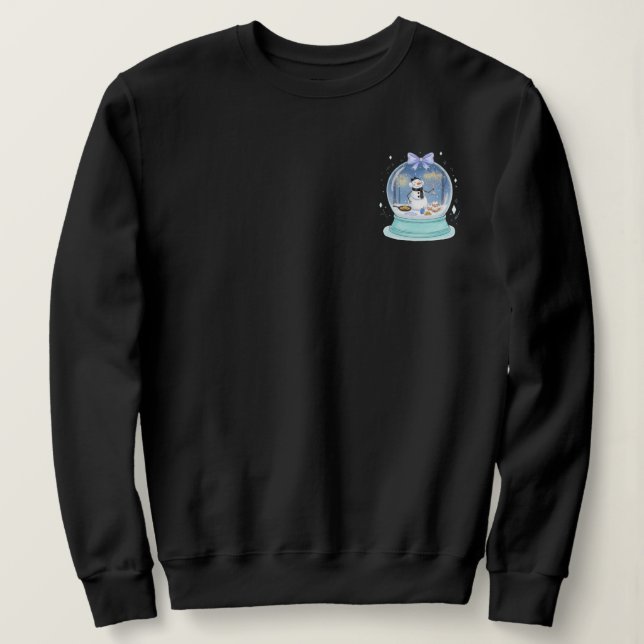 Chanukah Snow Globe Sweatshirt (Design vorne)