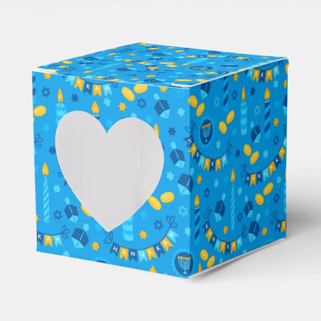 Chanukah Streamers Hanukkah Dreidels Banners Geschenkschachtel (Vorderseite)