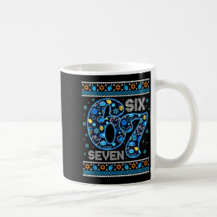 Chanukka 67 Festlicher Dreidel-Hässlicher Pullover Kaffeetasse