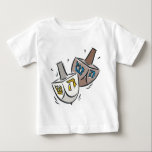 Chanukka Baby T-shirt<br><div class="desc">Chanukka-T-Shirts: Lustige Chanukka-T-Shirt Entwürfe. Dieser Chanukka-T - Shirt ist eine perfekte Wahl für Ihren Liebling jemand. Glückliche Chanukka-Shirts für alle. 
 Beschreibende Wörter: Chanukka-T - Shirts,  Chanukah,  Davidsstern,  Chanukka-Geschenke, </div>