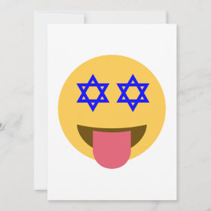 Chanukka Chanukka Emoji Feiertagskarte