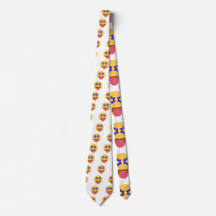 Chanukka Chanukka Emoji Krawatte
