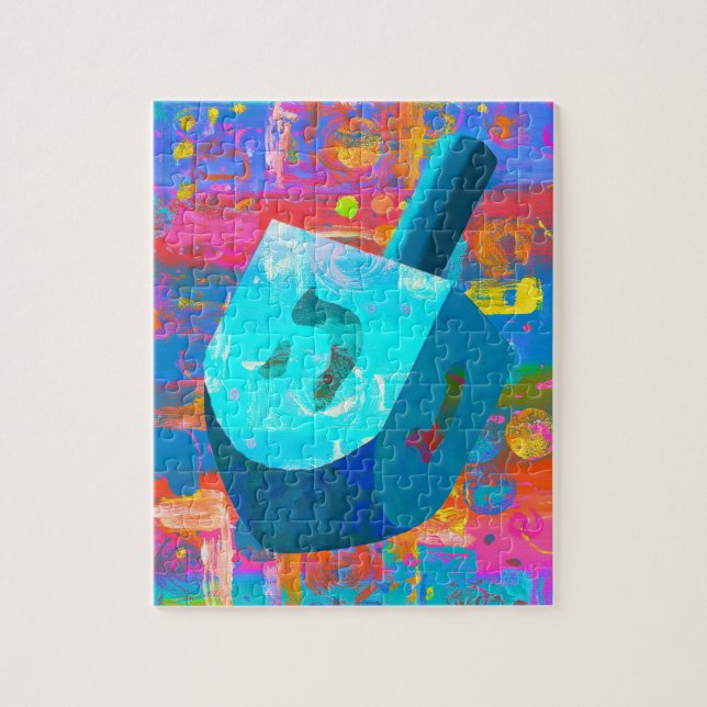 Chanukka-Dreidel (Vertikal)