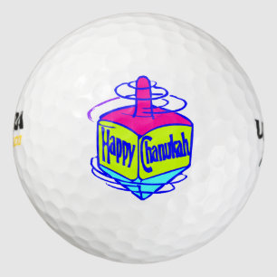 Chanukka Dreidel Golfball